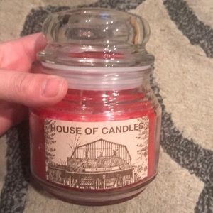 Holly berry candle